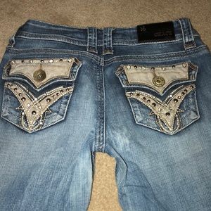 Diamonds and Sparkle Grace in L.A Jeans